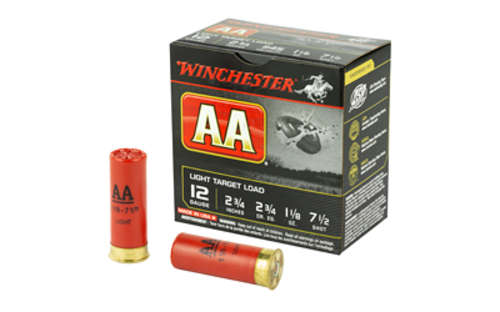 Ammunition Winchester Ammunition AA Target 12Gauge WIN AA TRGT 12GA 2.75" #7.5 25/250